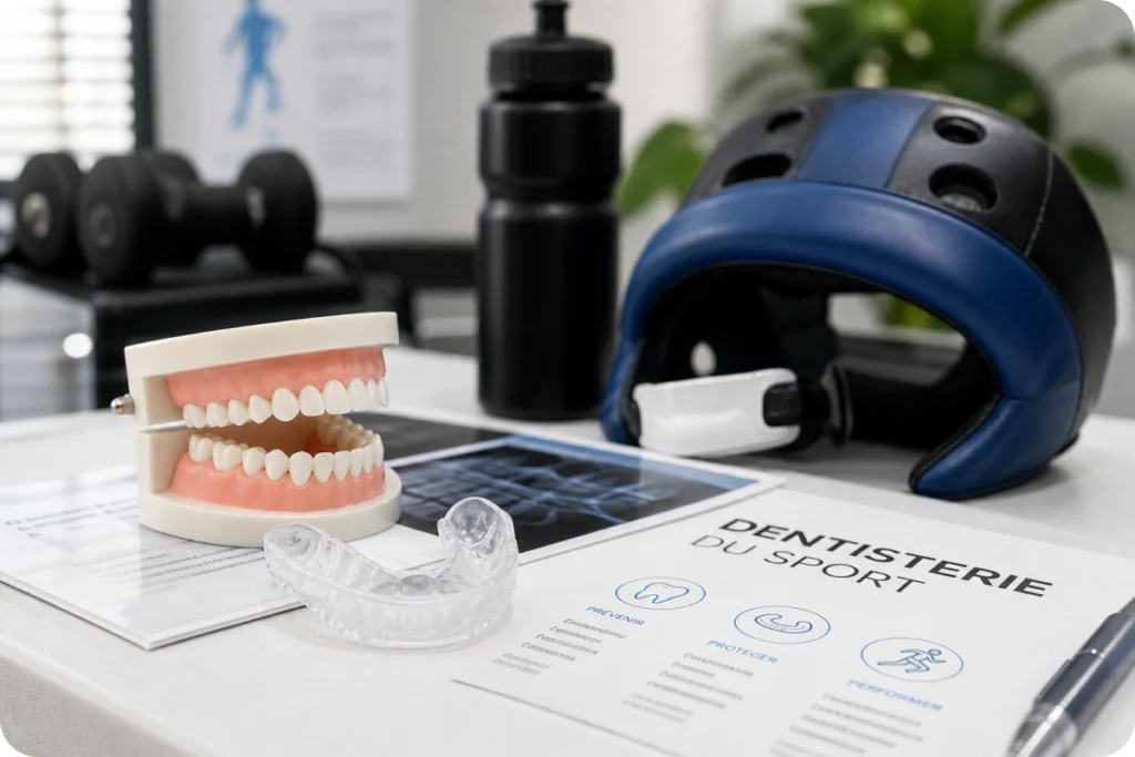 Équipement et bilan dentaire du sportif, dentiste à Strasbourg