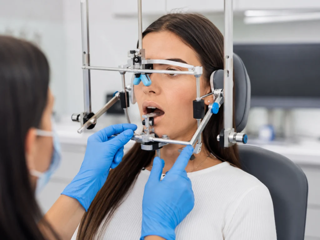 Analyse de l'occlusion avec l'appareil K7, dentiste à Strasbourg